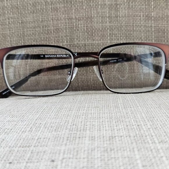 Banana Republic Eyeglasses/Glasses Brown Tone 145 53[]15 Full Rim Frame EDMUND main image 9